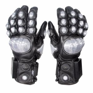 Armed Police Tactical Glove, with Electric Pulse and Carbon Fibers